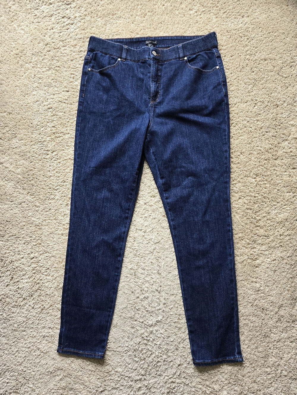 Universal Standard High Rise Skinny Jeans Womens 20 Indigo